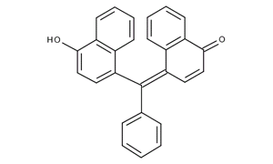 α-NAPHTHOL BENZEIN (pH INDICATOR) (1-NAPHTHOL BENZEIN)