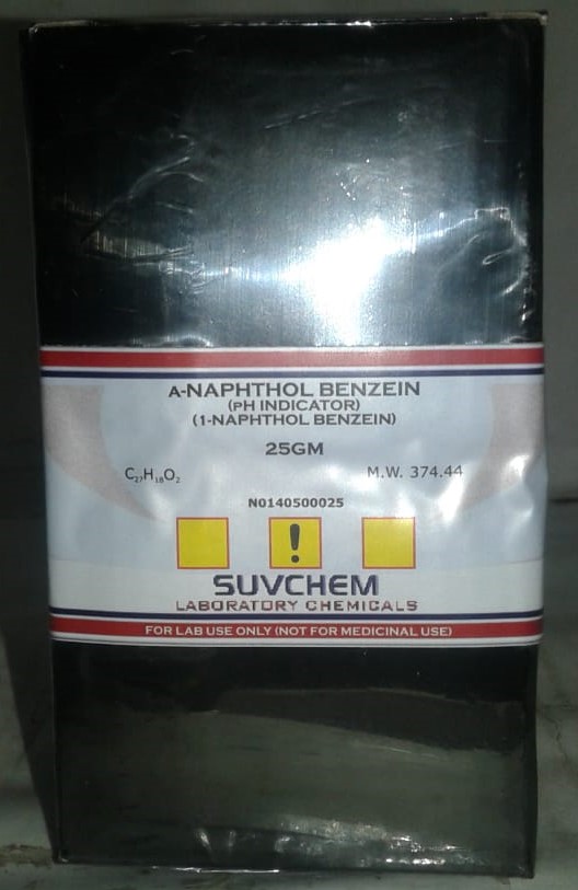 α-NAPHTHOL BENZEIN (pH INDICATOR) (1-NAPHTHOL BENZEIN)