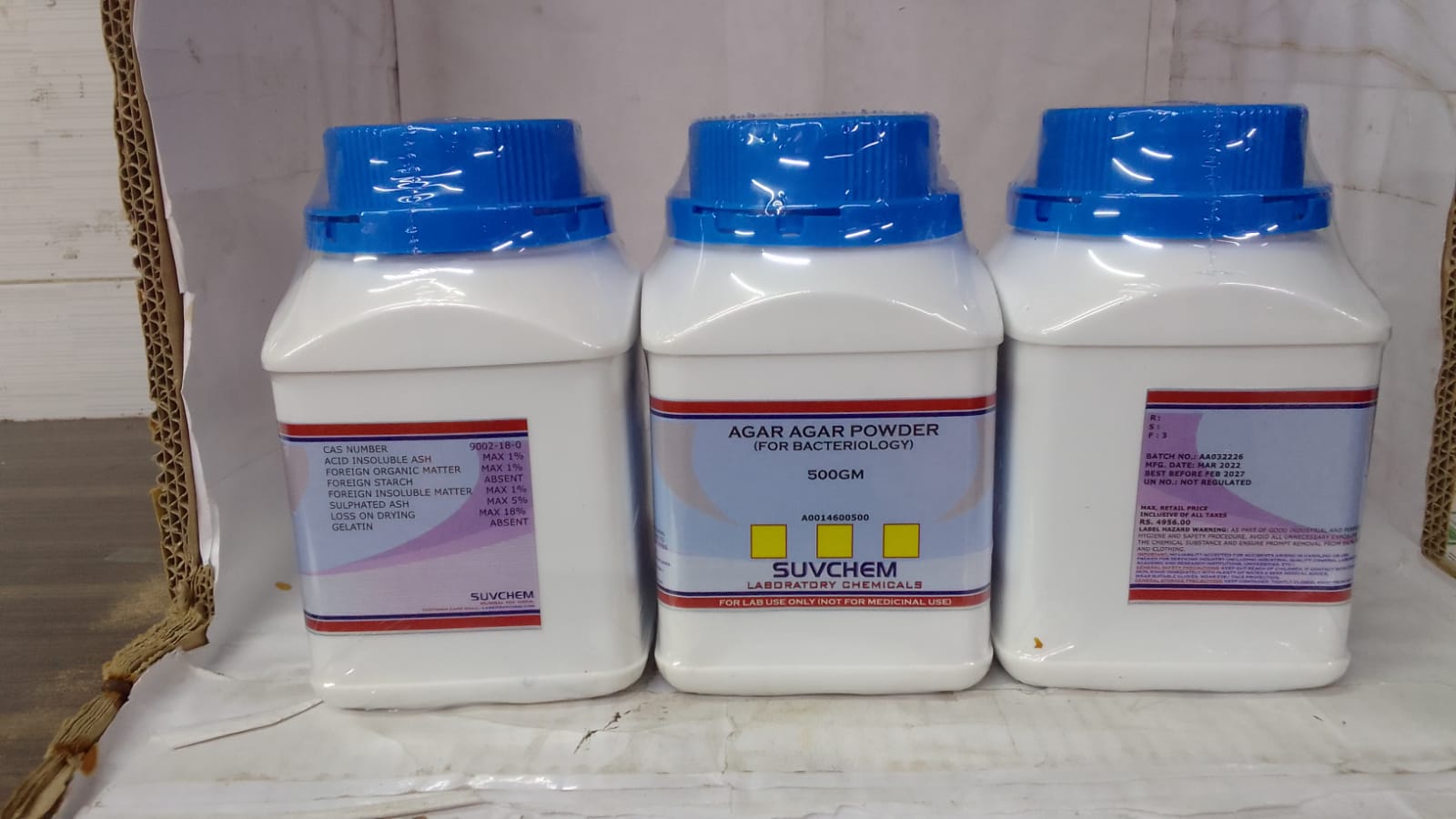 AGAR AGAR POWDER (FOR BACTERIOLOGY)