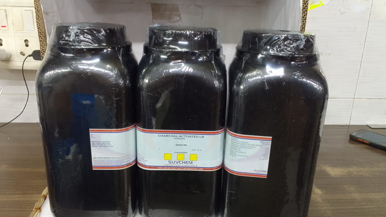 CHARCOAL ACTIVATED POWDER MB VALUE 240