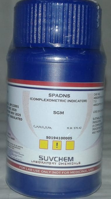 SPADNS (COMPLEXOMETRIC INDICATOR)