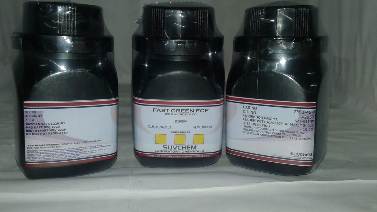 FAST GREEN FCF (FOR MICROSCOPY) (C.I. NO. 42053)