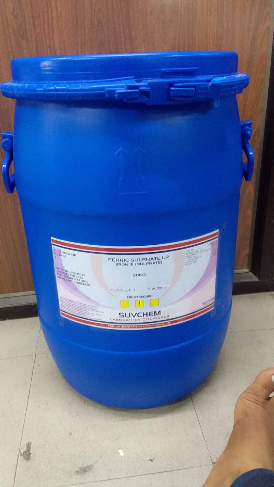 FERRIC SULPHATE LR 