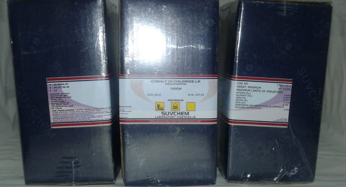 COBALT (II) CHLORIDE LR (HEXAHYDRATE)