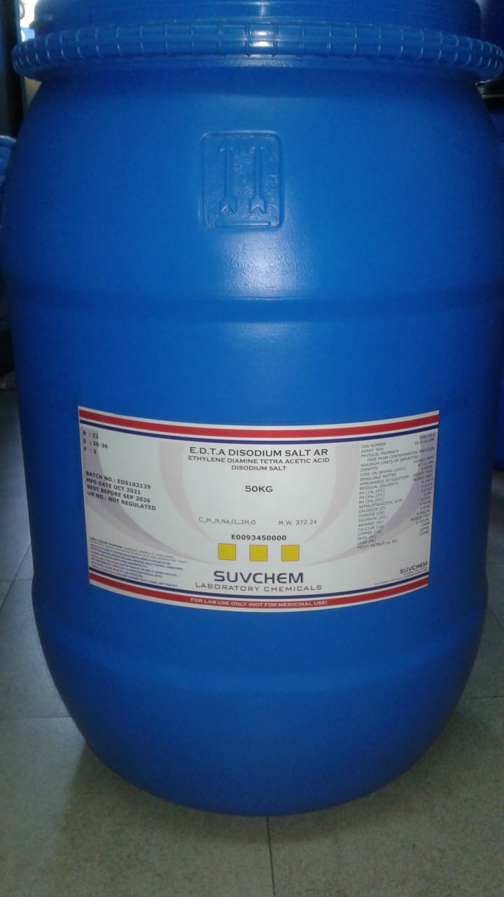 ETHYLENE DIAMINE TETRA ACETIC ACID DIPOTASSIUM SALT AR (EDTA DIPOTASSIUM SALT)