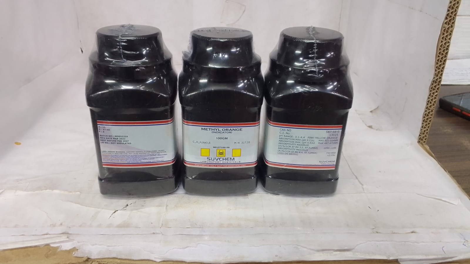 METHYL ORANGE (pH INDICATOR) (C. I. NO. 13025)