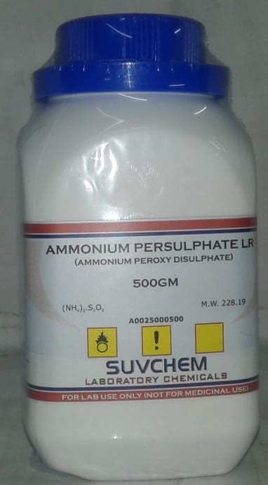 AMMONIUM PERSULPHATE LR (AMMONIUM PEROXY DISULPHATE)